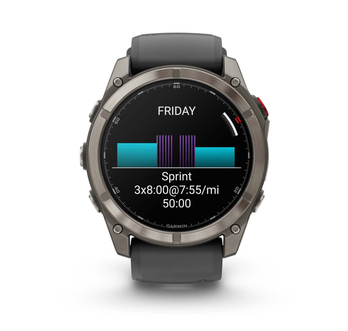Garmin Fenix 8 Pro AMOLED 51 mm Sapphire Tytanowy [010-03199-11]