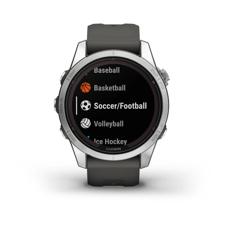 Garmin Fenix 7s Pro Solar Silver [010-02776-01]