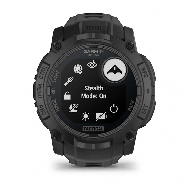 Garmin Instinct 3 Solar Tactical Edition 50mm Czarny [010-02935-50]