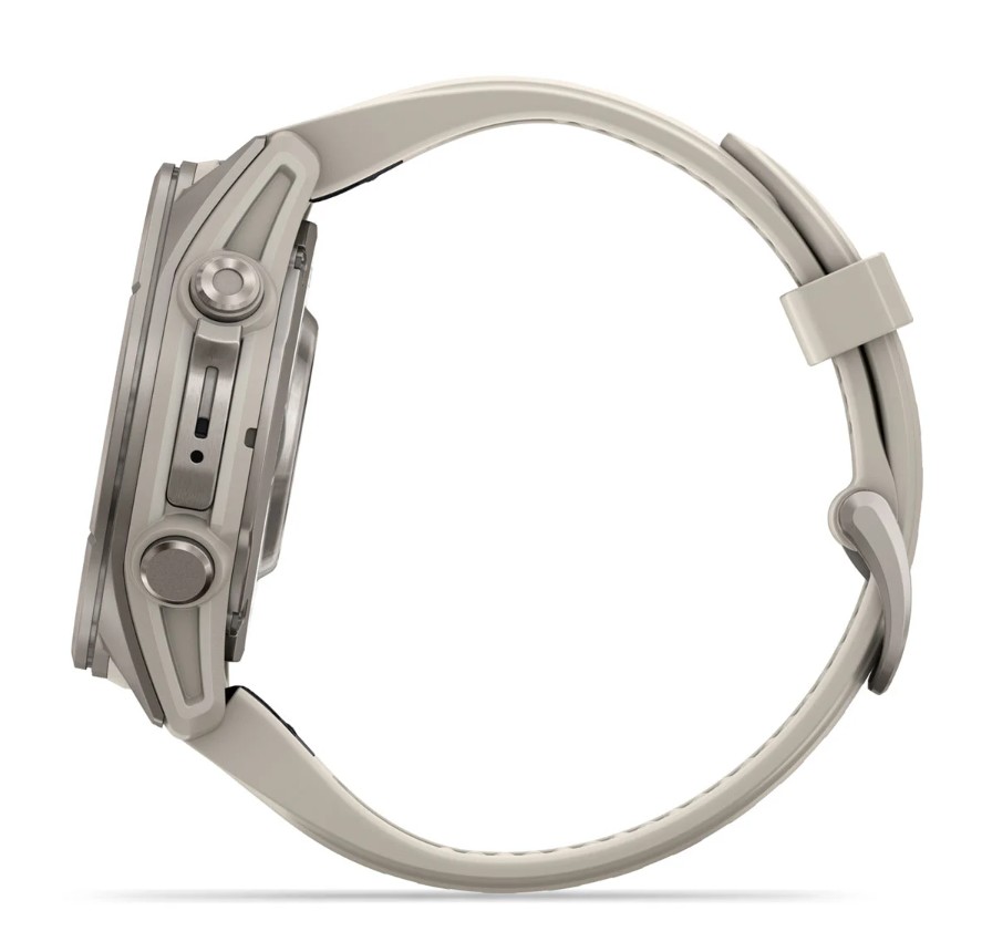 Garmin Fenix 9 43 mm AMOLED Sapphire Bare Titanium Fog Grey [010-04761-01]