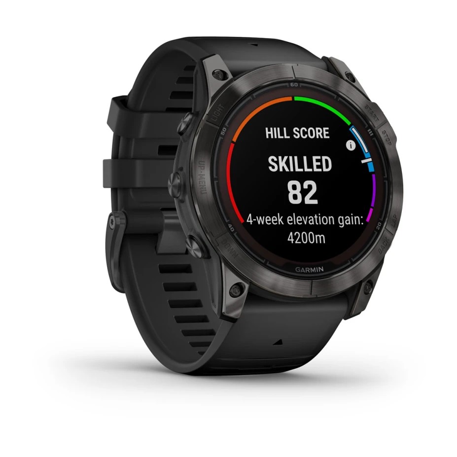 Garmin Fenix 7X Pro Sapphire Solar Titanium DLC czarny [010-02778-11]