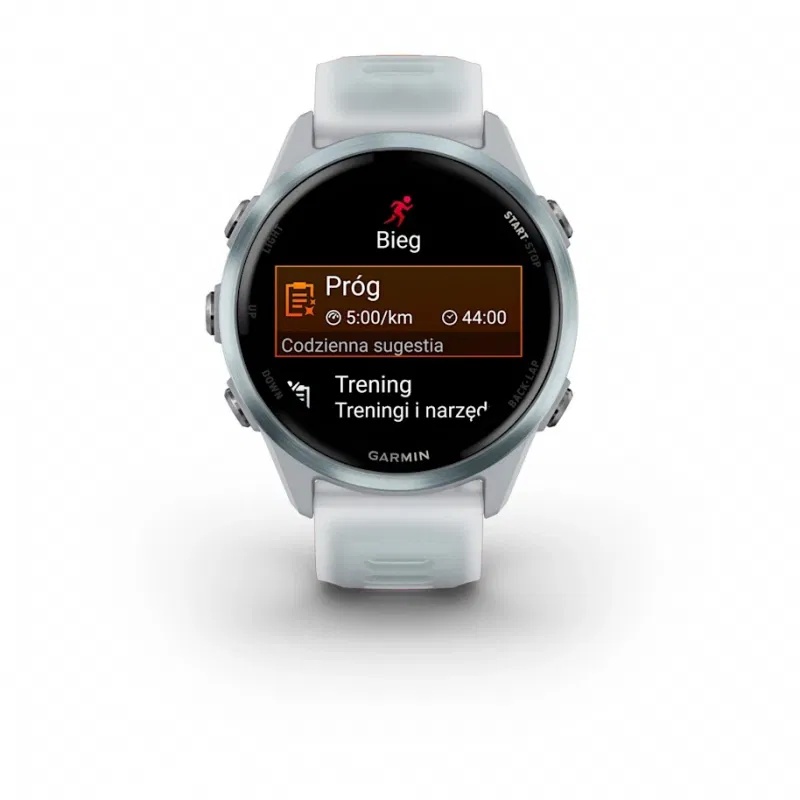 Garmin Forerunner 570 42mm Cloud Blue z paskiem Whitestone [010-02970-01]