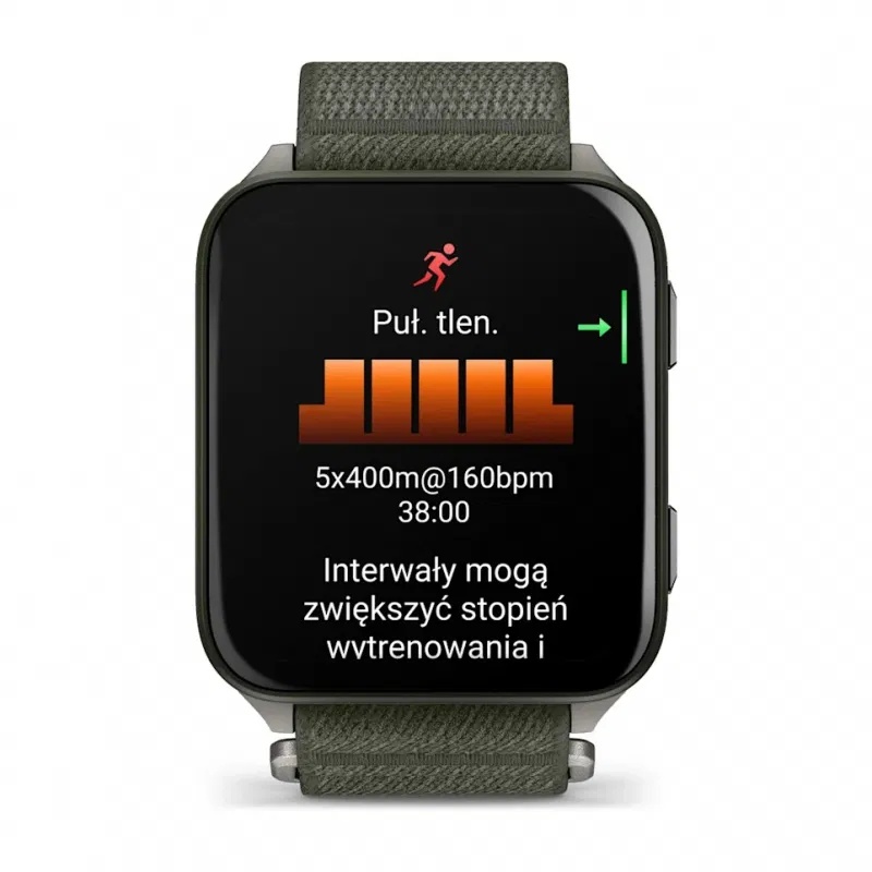 Garmin Venu X1 Moss tytanowy z paskiem ComfortFit Moss [010-02980-03]