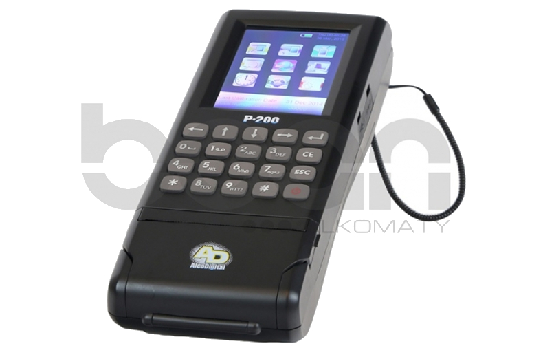 Alkomat AlcoDigital P200 z drukarką wbudowaną