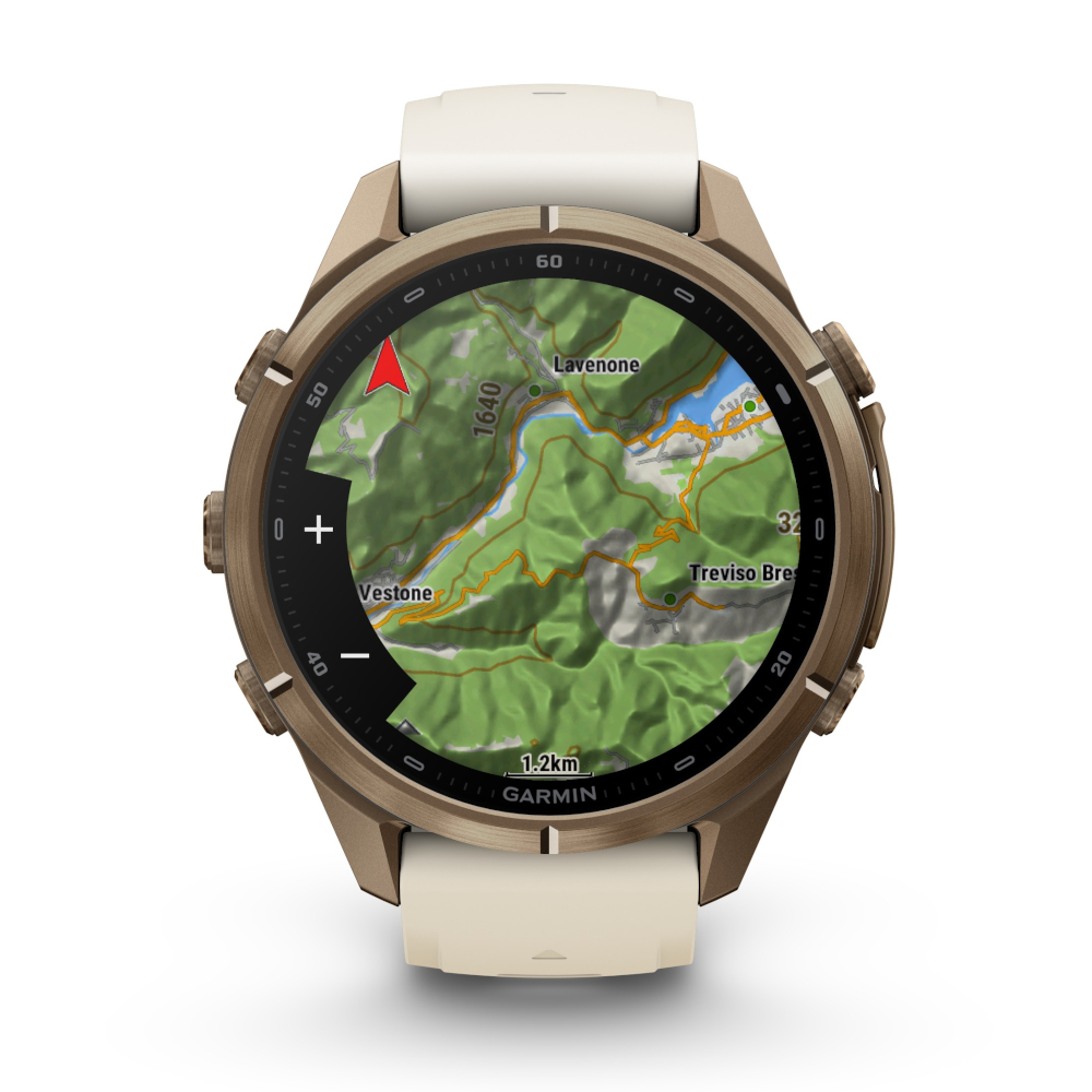 Garmin Fenix 9 Pro 43 mm AMOLED Sapphire Gold Cream French Grey [010-04335-26]
