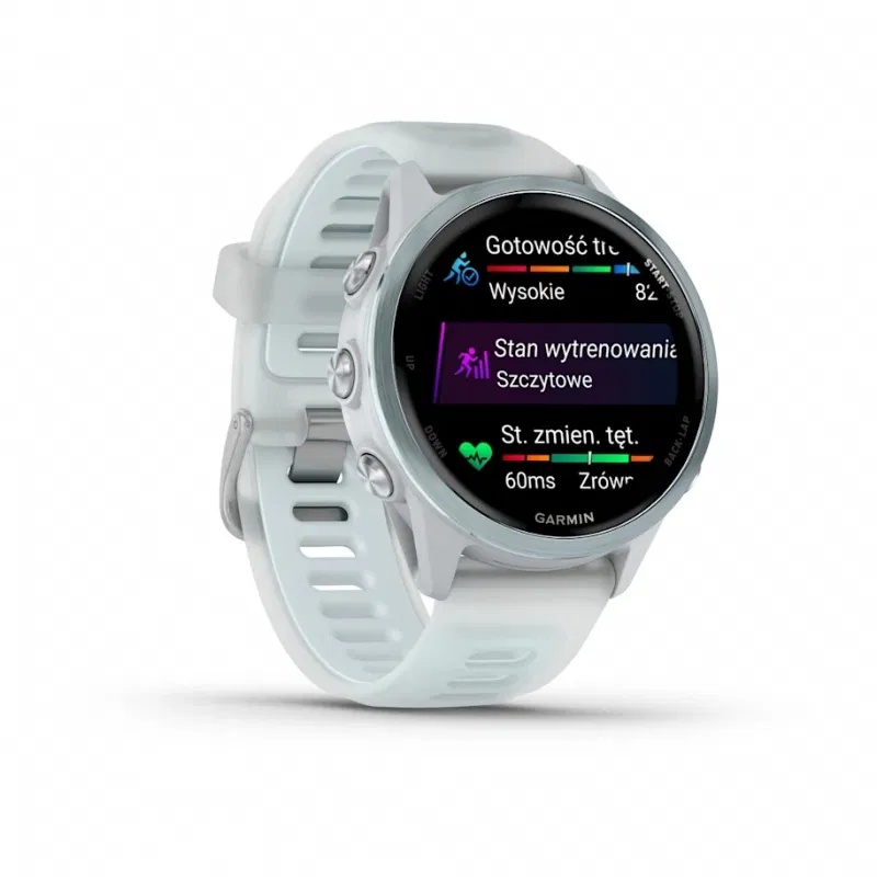Garmin Forerunner 570 42mm Cloud Blue z paskiem Whitestone [010-02970-01]