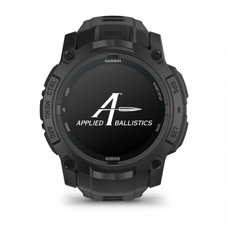 Garmin Instinct 3 Amoled Tactical Edition 50mm Czarny [010-03020-50]