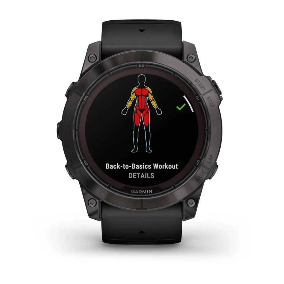 Garmin Fenix 7X Pro Sapphire Solar Titanium DLC czarny [010-02778-11]