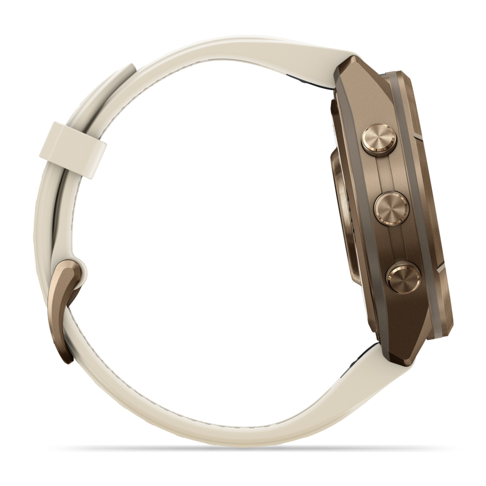 Garmin Fenix 9 Pro 43 mm AMOLED Sapphire Gold Cream French Grey [010-04335-26]