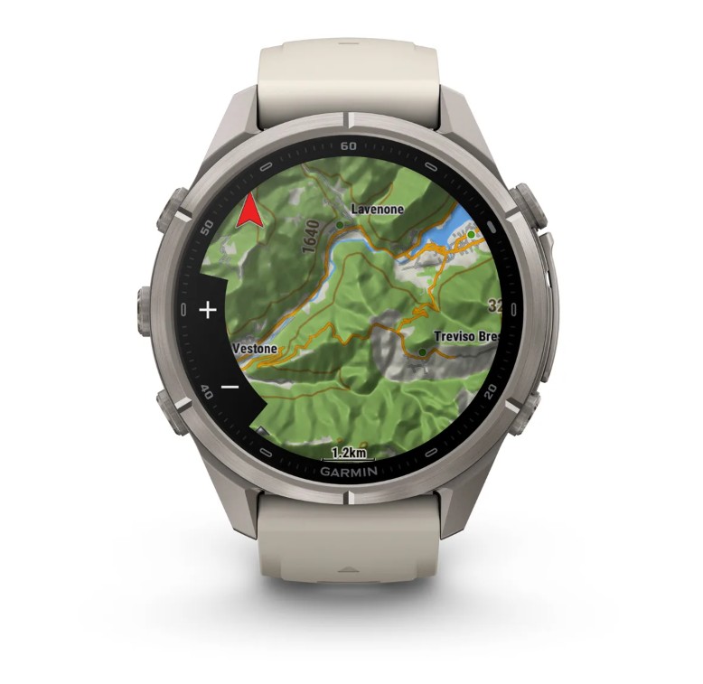 Garmin Fenix 9 Pro 43 mm AMOLED Sapphire Titanium Fog Grey [010-04335-86]