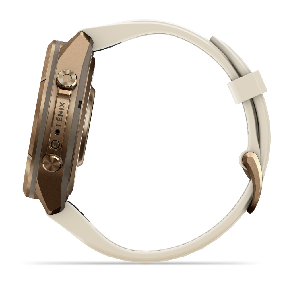 Garmin Fenix 9 Pro 43 mm AMOLED Sapphire Gold Cream French Grey [010-04335-26]
