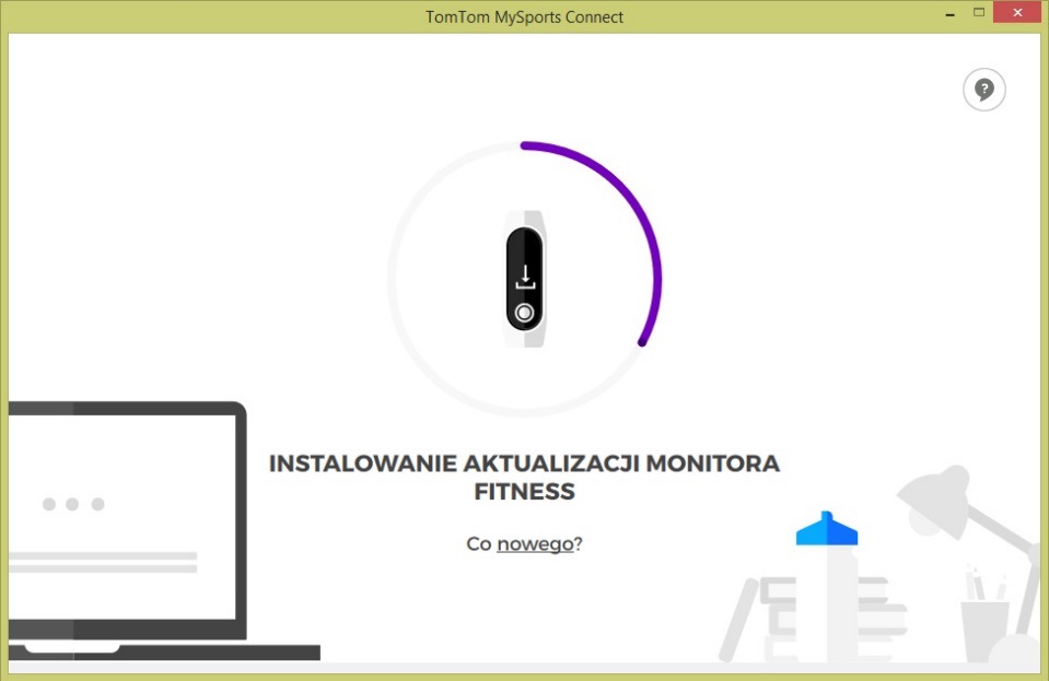 Aktualizacja TomTom Touch