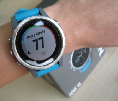 Tętno Garmin Fenix 5