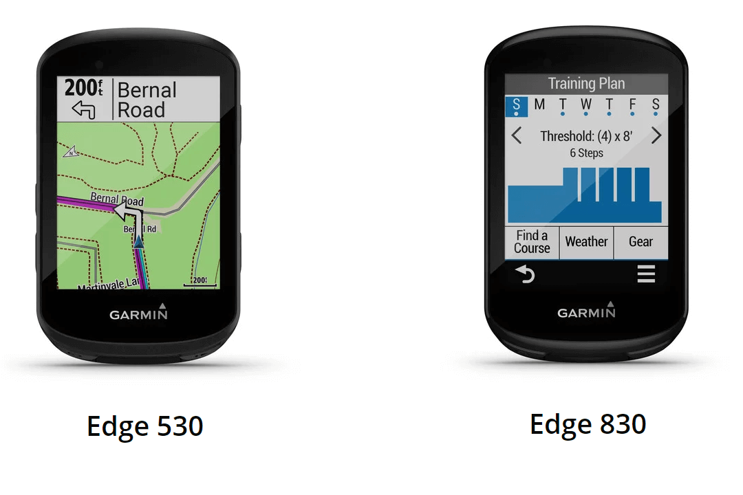 Porównanie liczników rowerowych Garmin Edge 530 i Edge 830