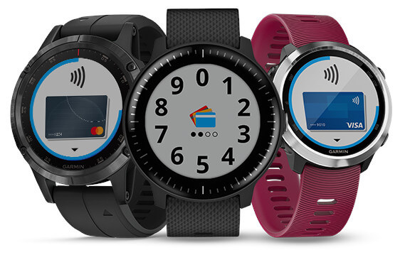 Garmin Pay w zegarkach Garmin