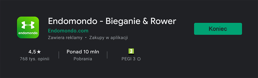 Koniec Co niego i jak przenieść treningi Garmin Connect?