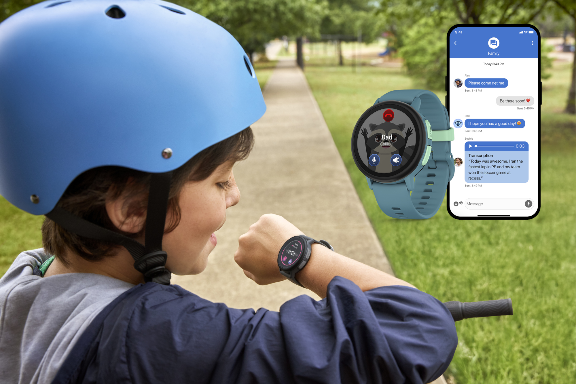Garmin Bounce powiadomienia na telefon