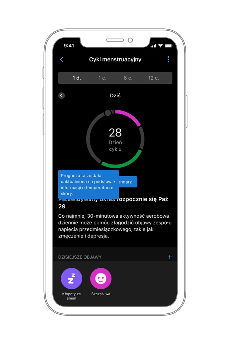 Przewaga Garmin Index sleep monitor