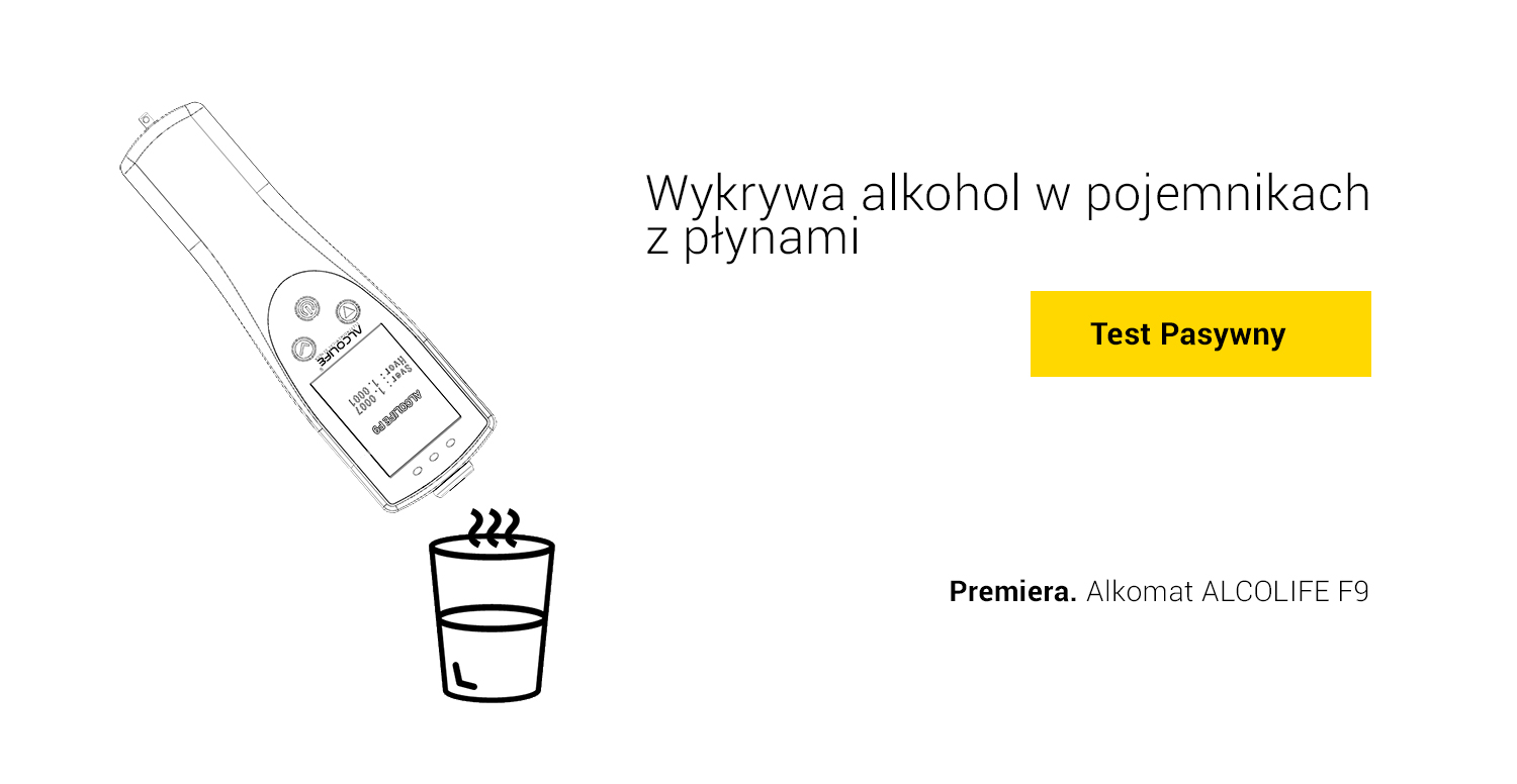 Funkcja Alkomat Alcolife F9