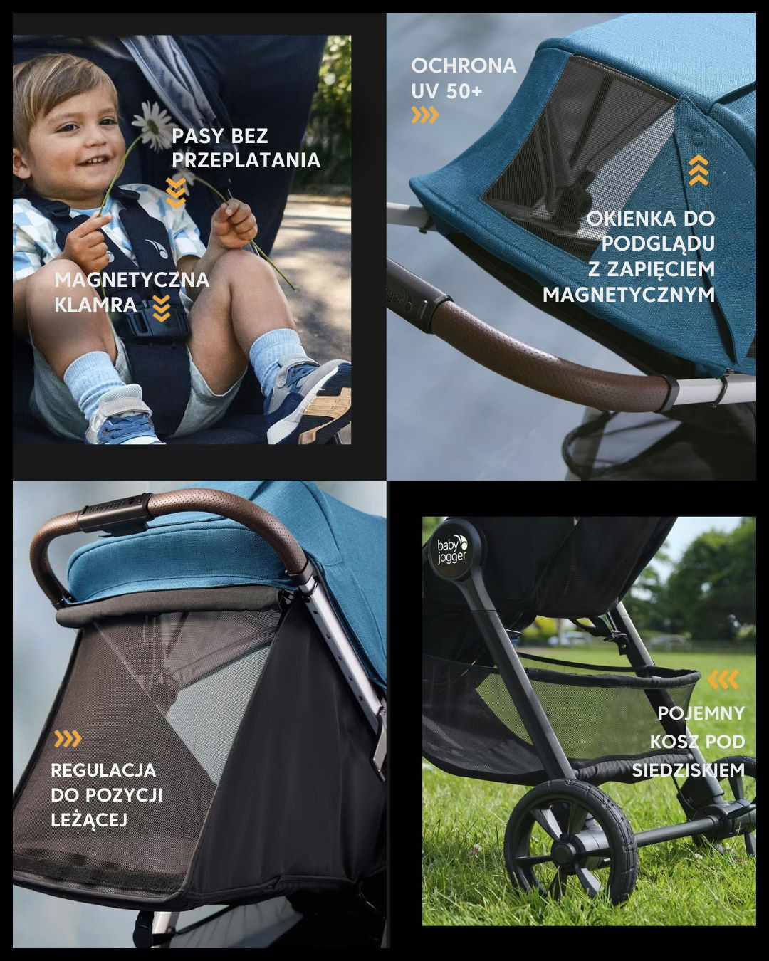 Zaleta Baby Jogger City Mini GT3