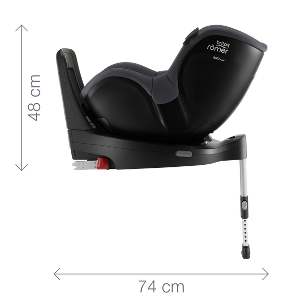 Zestaw 3w1 Britax Romer Baby-Safe iSENSE + Dualfix iSENSE + Baza Flex base iSENSE funkcjonalność