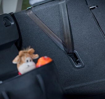 Górny pas mocujący (Top Tether) z technologią rip-stitch