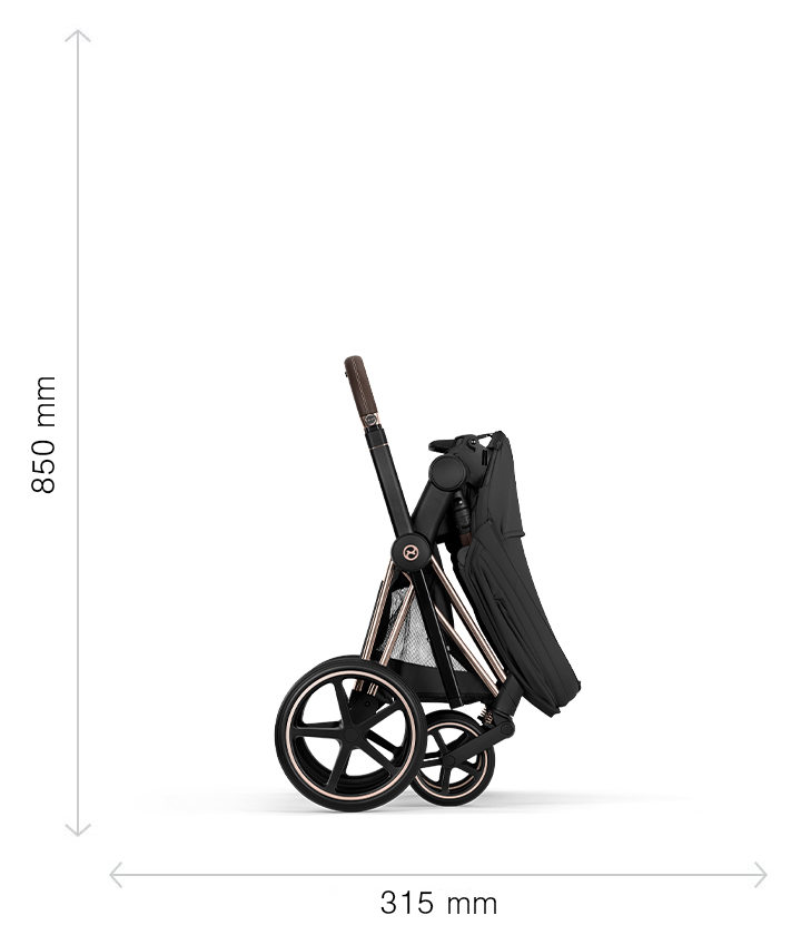 Cybex Priam 5.0 Style wózek spacerowy cecha