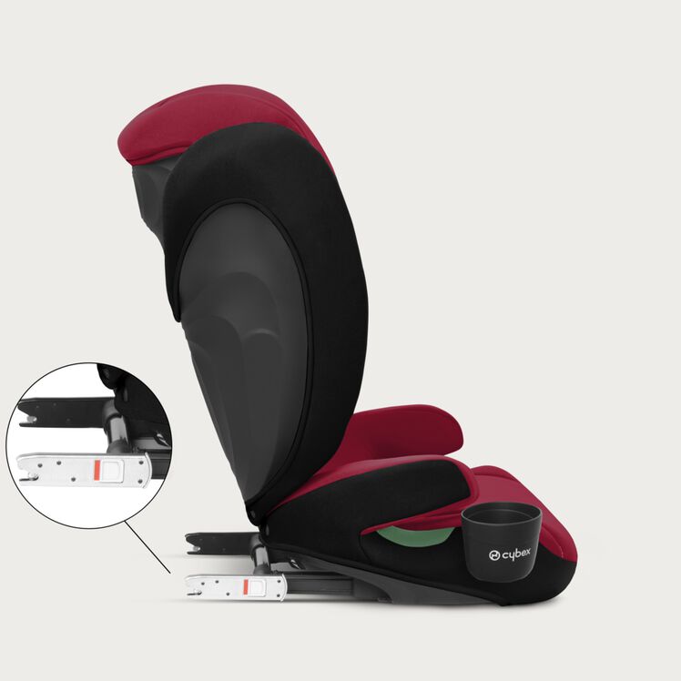 Cybex Solution B3 i-fix 15-36 kg funkcjonalność