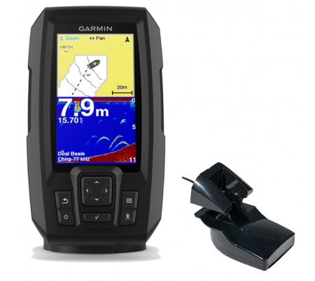 Cechy Garmin Striker Plus 4 z przetwornikiem 010-01870-01