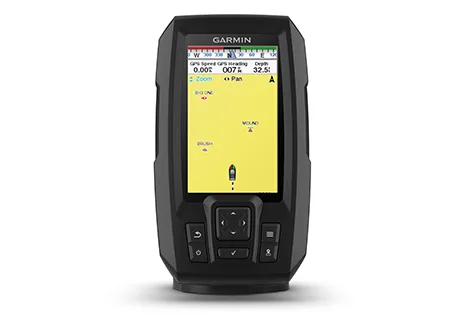 Funkcja Garmin Striker Plus 4 Zestaw do łowienia pod lodem 010-01870-31