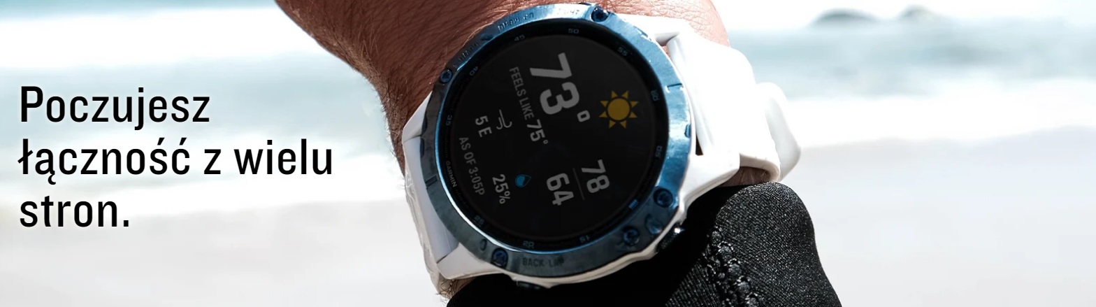 Zaleta Garmin Fenix 6 Pro Solar