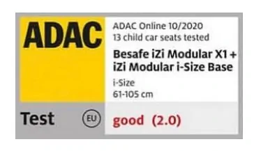 Zaleta BeSafe iZi Modular X1 i-Size 0-18 kg
