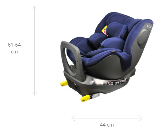 Funkcja AVOVA Sperber-Fix i-Size 0-18 kg