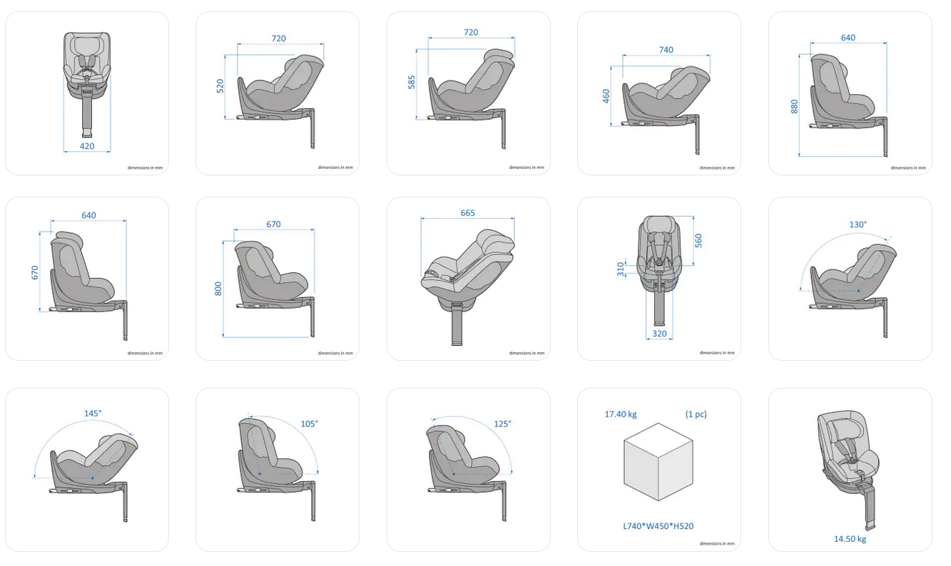 Funkcja Maxi-Cosi Mica Eco I-size 0-18 kg