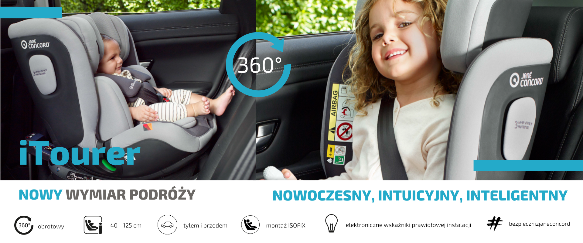Funkcja Jane Concord iTourer 0-25 kg
