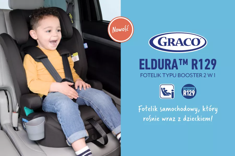 Funkcja Graco Eldura R129 15-36 kg