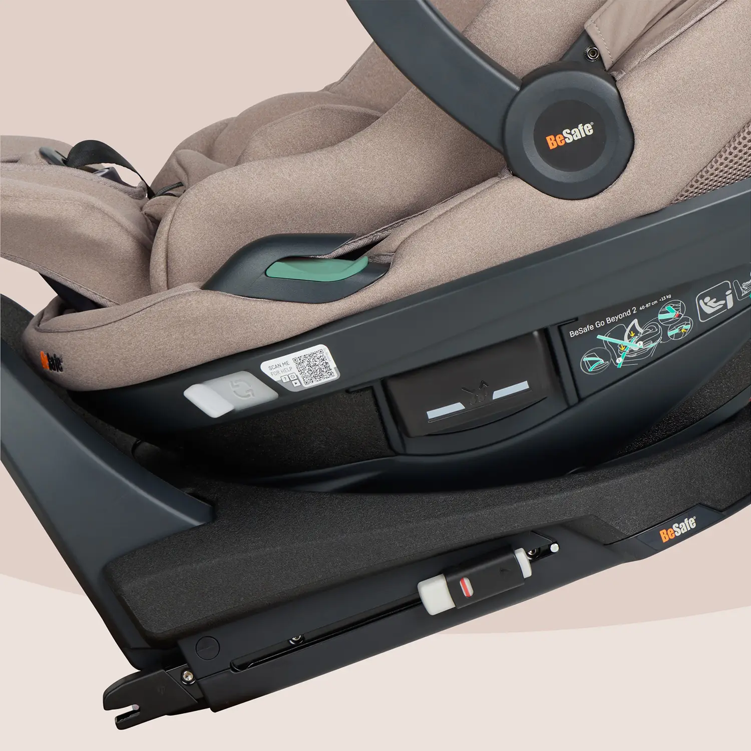 Funkcja BeSafe Go Beyond 2 + Baza Beyond 0-13 kg