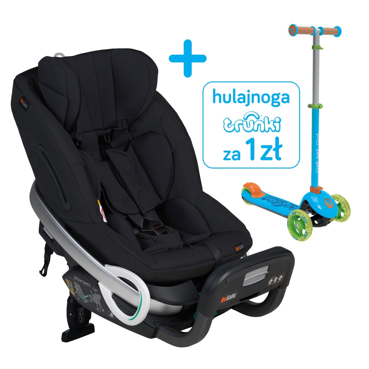 Funkcja BeSafe Stretch 0-36 kg