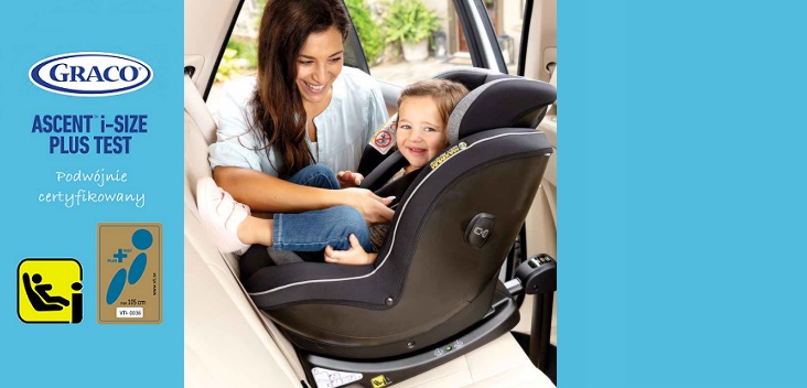 Funkcja Graco Ascent Black 0-18 kg