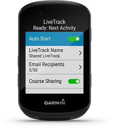 Cechy Garmin Edge 530