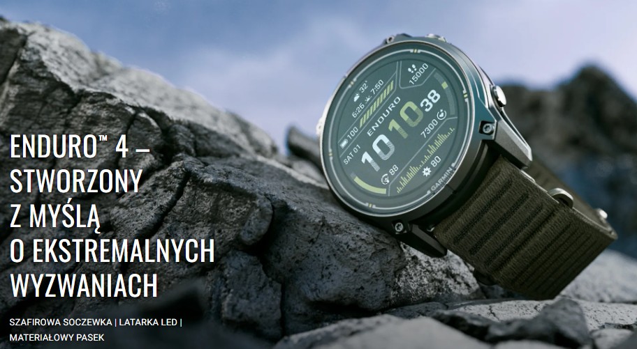 Funkcja Garmin Enduro 4 [010-04799-01]
