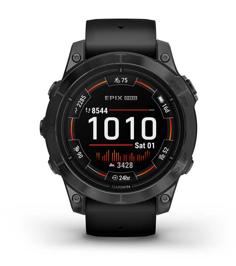 Garmin Epix Pro 2 gen. 51mm Sapphire Carbon Grey 010-02804-01 funkcjonalność