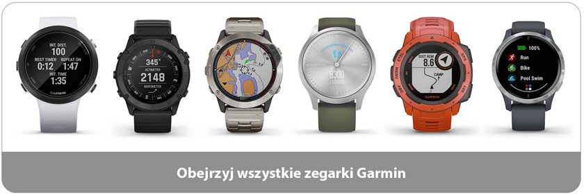 Zegarki Garmin