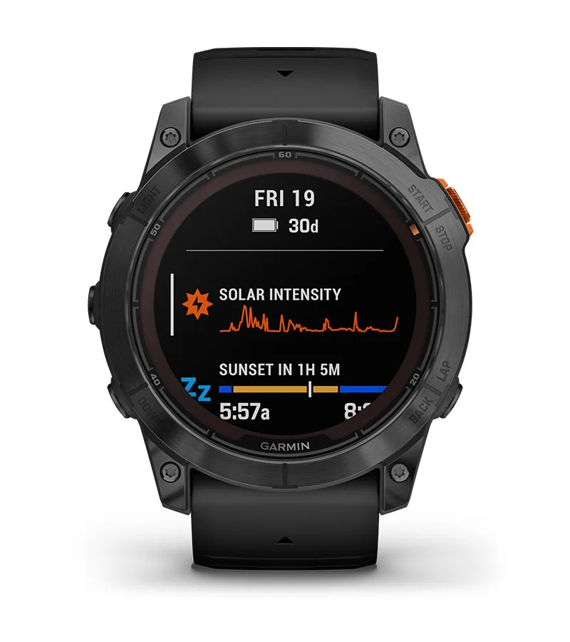 Funkcja Garmin Fenix 7 Pro działanie na baterii