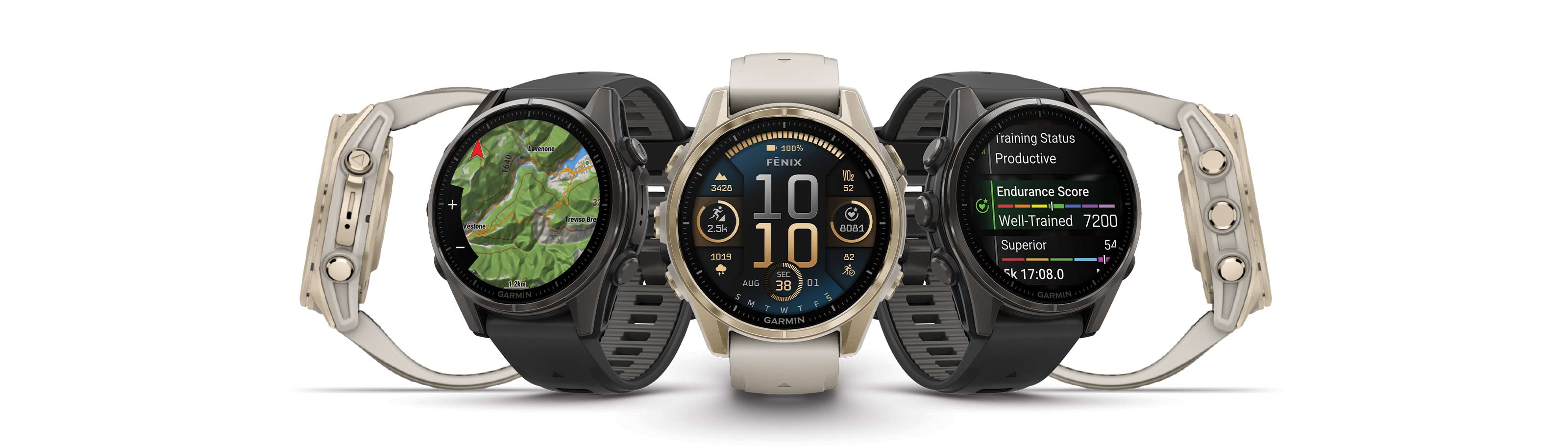 Garmin Fenix 8 43mm Amoled Whitestone [010-02903-00] cecha