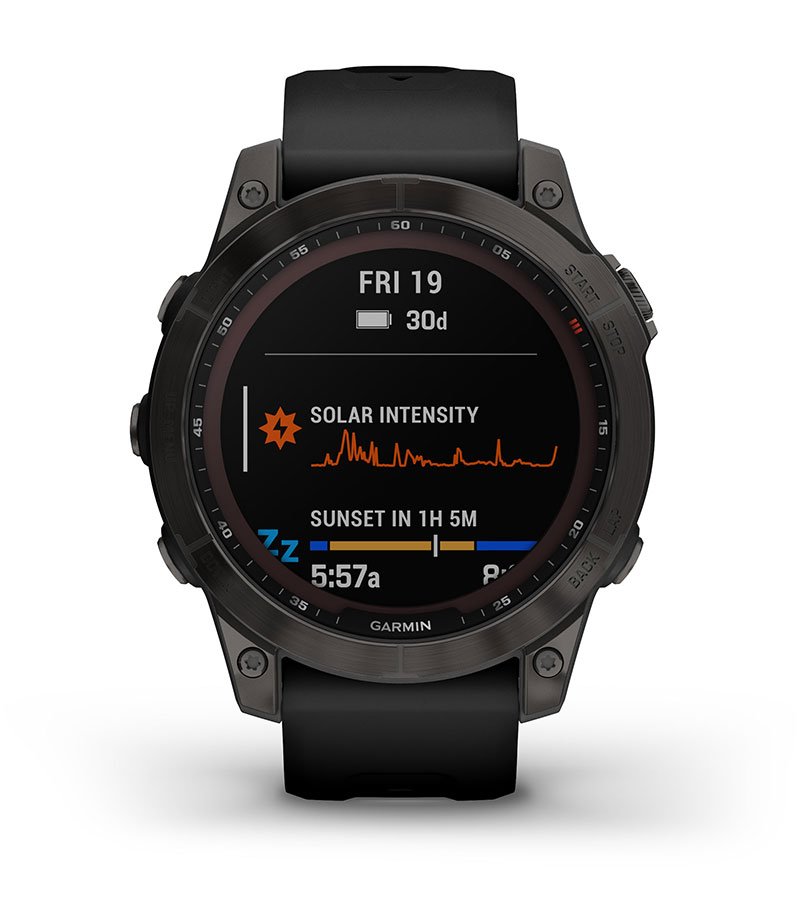 Garmin Fenix 7 Sapphire Solar Tytanowo-szary [010-02540-21] cecha