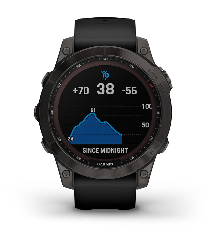 Przewaga Garmin Fenix 7 Sapphire Solar Tytanowo-szary [010-02540-21]
