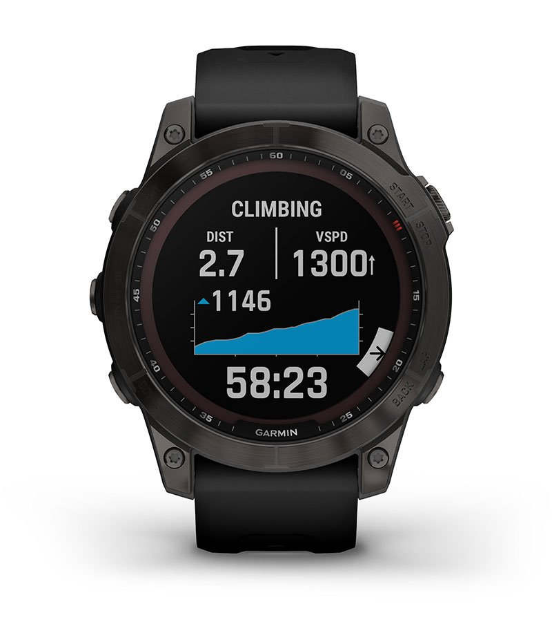 Garmin Fenix 7 Sapphire Solar Tytanowo-szary [010-02540-21] cecha