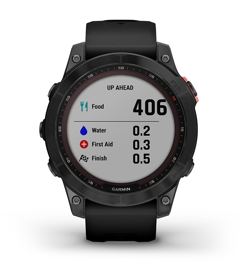 Funkcje Garmin Fenix 7 Solar Niebieskoszary z czarnym paskiem [010-02540-11]