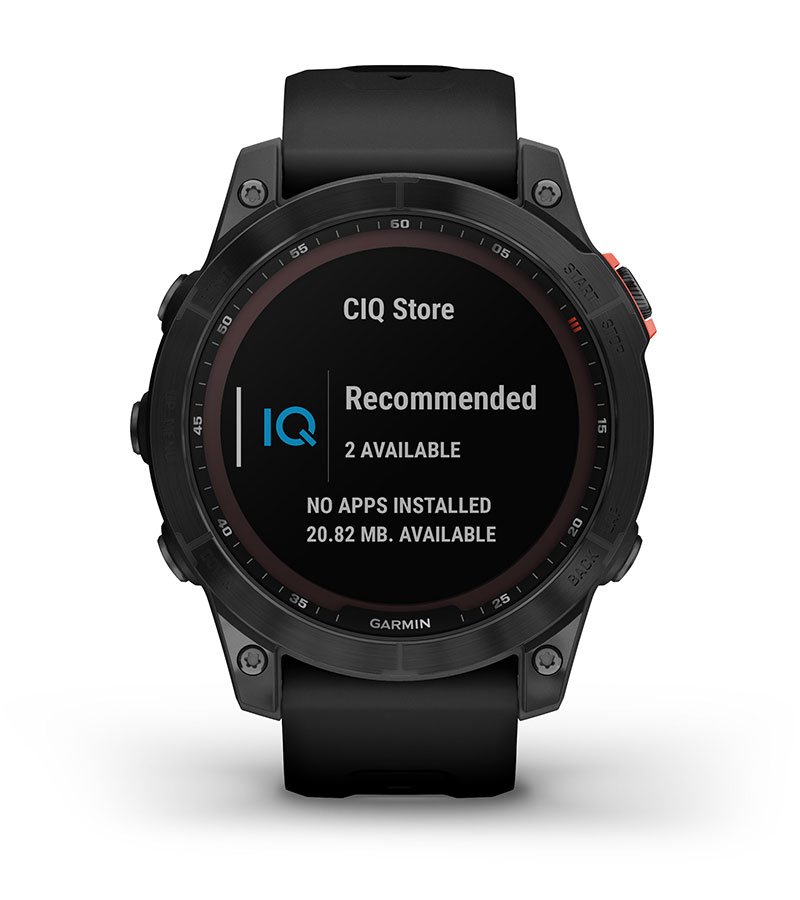 Przewaga Garmin Fenix 7 Solar Niebieskoszary z czarnym paskiem [010-02540-11]